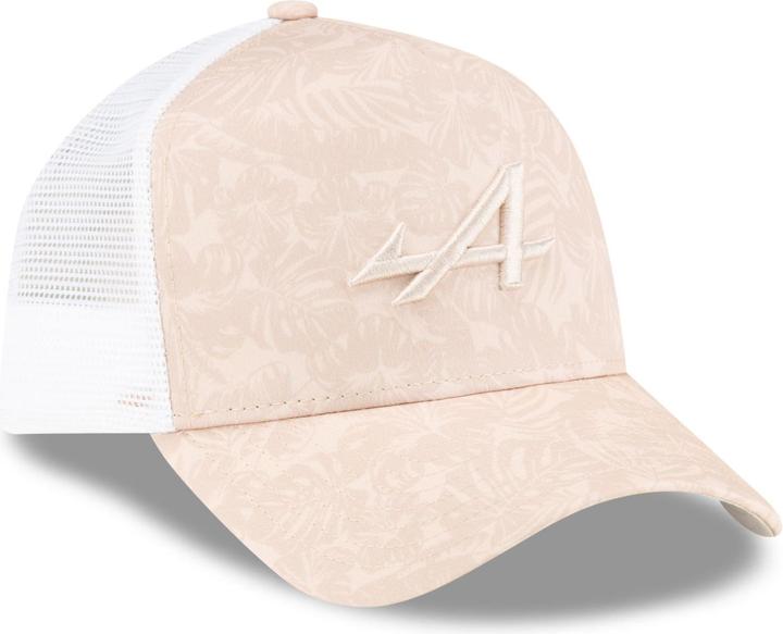 New Era Trucker Mesh Snapback Cap - F1 BWT Alpine floral