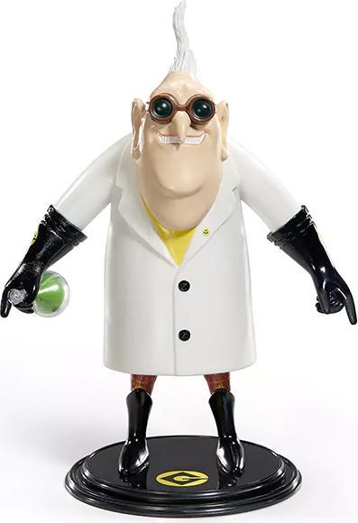 Actual product image Noble Collection Minions figurine flexible Bendyfigs Dr Nefario 18 cm
