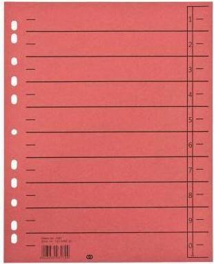 Produktbild Soennecken Trennblatt oeco 1459 A4 230g Karton rt 100St.