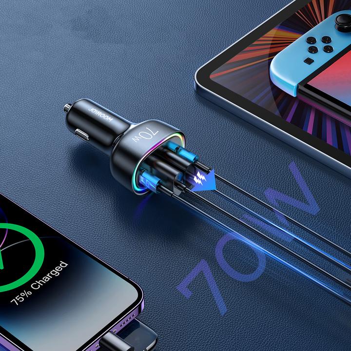 Produktbild Joyroom 4 Port Car Charger