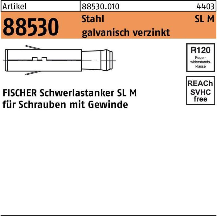Actual product image Fischer Heavy-duty anchor SL M24 (5 pcs.)