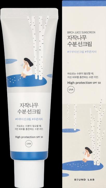 Actual product image Round Lab Moisturizing Sunscreen (Sun cream face, SPF 50+, 50 ml)