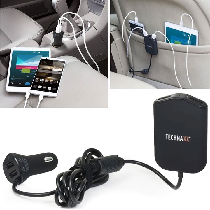 Produktbild Technaxx Family Car Charger TE14