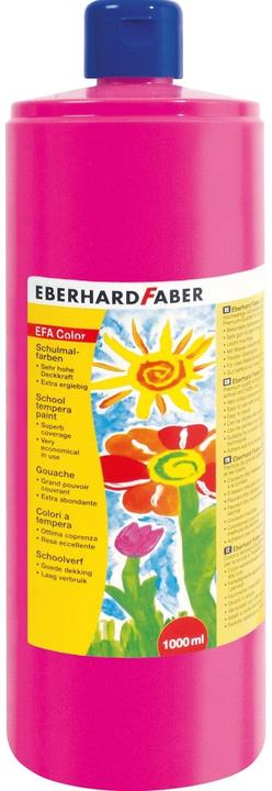 Produktbild EberhardFaber Temperafarben Efacolor, 1000 ml, Karmin Rosa (Pink, 1000 ml)