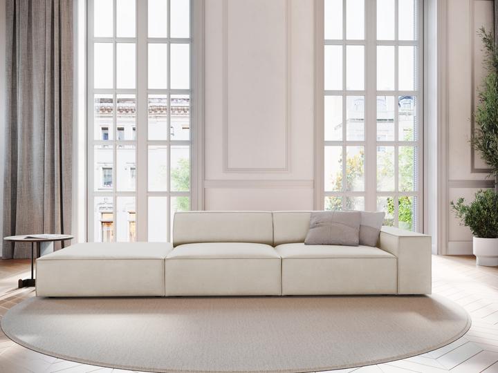 Image du produit Micadoni Canapé Gauche Velours, "Jodie", 3 Places, 262x102x70Fabriqué en Europe (4 places, 2 places, 3 places)