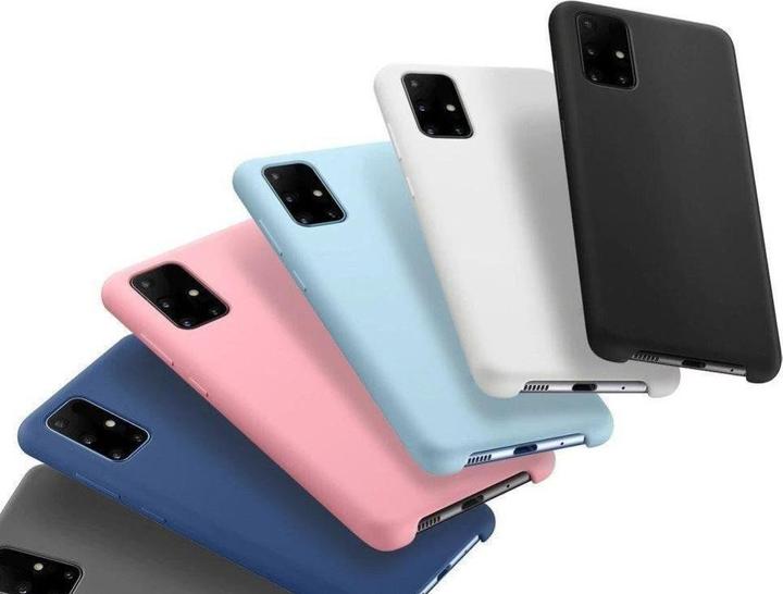 Produktbild Hurtel Silicone Case Soft Flexible Rubber Cover for Samsung Galaxy S21 Ultra 5G dark blue (Samsung Galaxy S21 Ultra 5G)