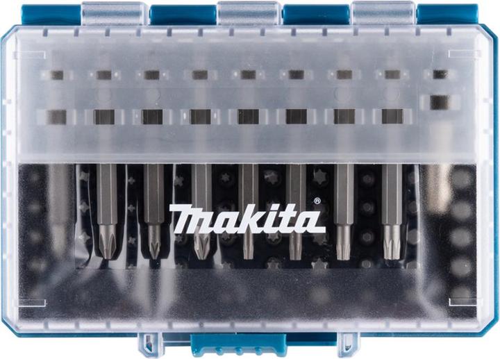 Produktbild Makita Bit-Set (Innensechsrund TX M15, Innensechsrund TX M20, Innensechsrund TX M30, Kreuz Phillips PH M1, Kreuz Phillips PH M2, Innensechsrund TX M25, Innensechsrund TX M40, Kreuz Pozidriv PZ M1, Kreuz Pozidriv PZ M2, Kreuz Phillips PH M3, Kreuz Pozidriv PZ M3, Kreuz Pozidriv PZ 1/6", Kreuz Pozidriv PZ 2/5")