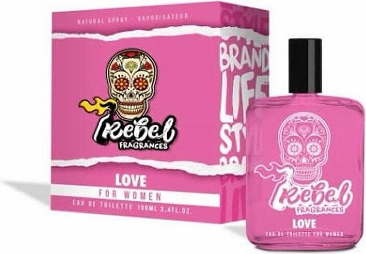 Actual product image Rebel Love Women Eau De Toilette 100ml (Eau de toilette, 100 ml)