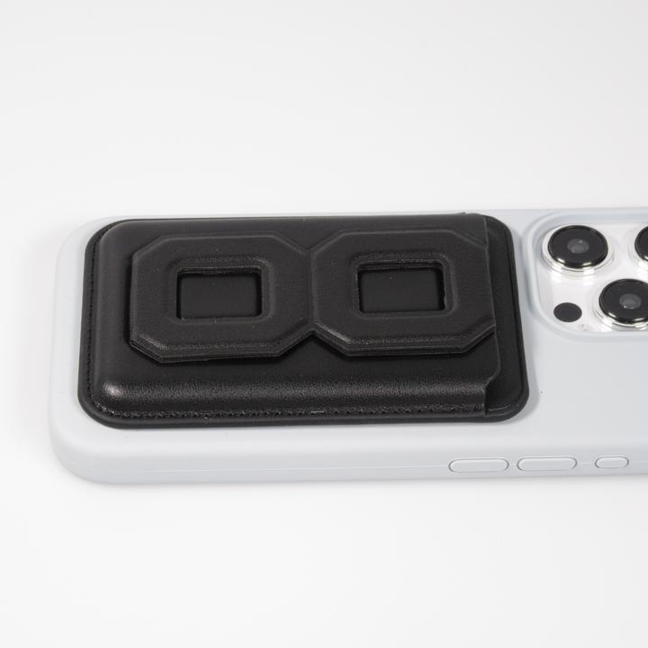 Immagine prodotto PhoneLook Porta-cartes magnétique wallet MagSafe cuir végan avec aimant fort et support pliable intégré