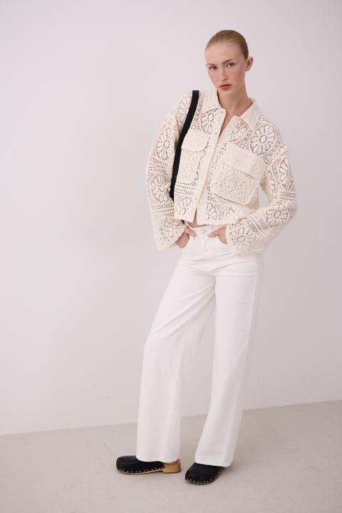 Actual product image Vila VIPALMA Mid-Waist Wide Fit Jeans (Frequency band 38 (2600 MHz))
