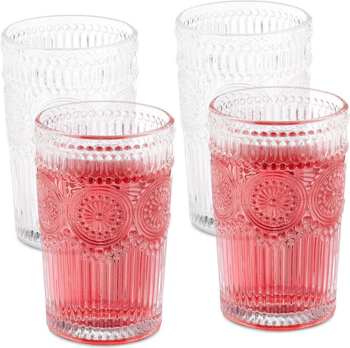 Image du produit Relaxdays 4x verre à boire (0.40 l, 1 x)