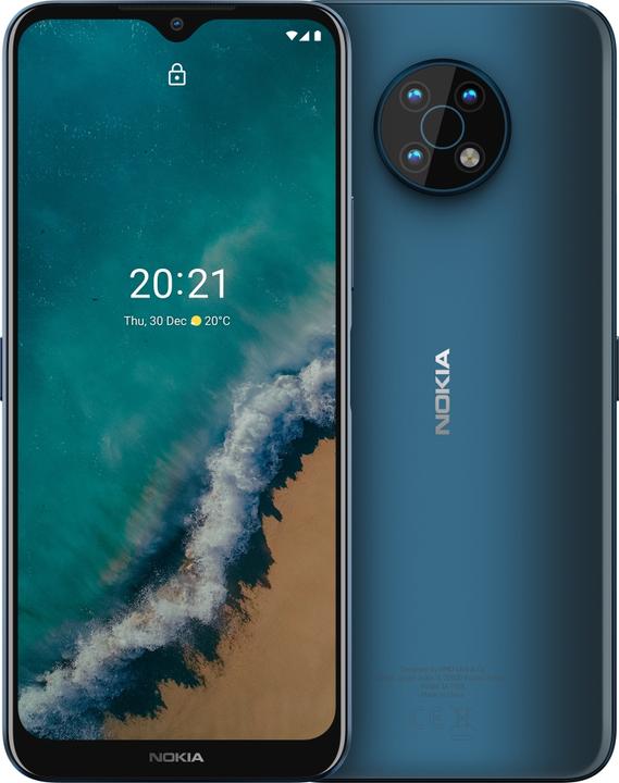 Produktbild Nokia G50 (128 GB, Ocean Blue, 6.82", Hybrid Dual SIM, 48 Mpx, 5G)