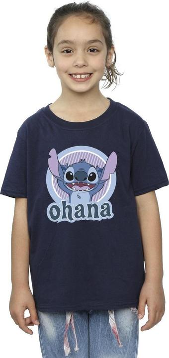 Produktbild Disney Lilo And Stitch Ohana Circle TShirt Mädchen (140, 146)