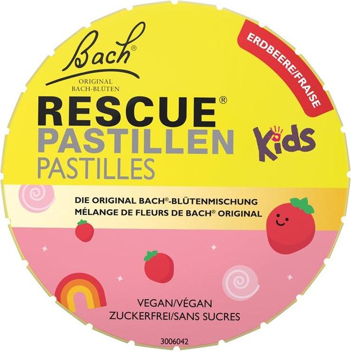 Bach Rescue Rescue Kids Pastillen Erdbeere Dose 50 g