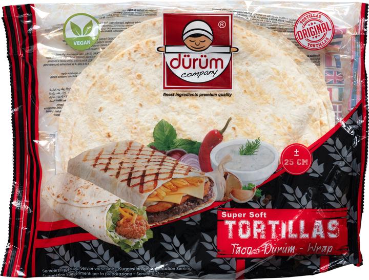 Image du produit Dürüm Company Dürüm (Tortilla) 25cm - 6 pièces (385 g)