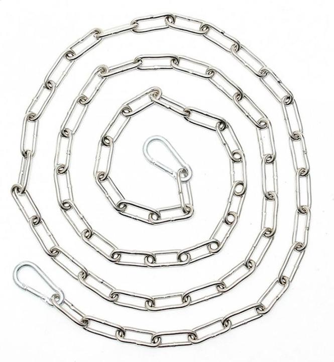 Produktbild Rimba -Kette geschweisst mit 2 Karabinerhaken 200cm