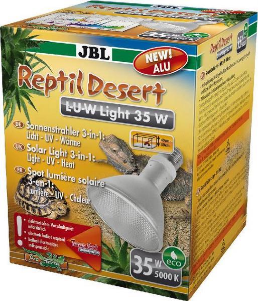JBL Aquaristik und Terraristik ReptilDesert L-U-W, Light alu, 35 W (UVA, UVB)