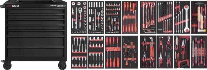Tool + assembly trolley