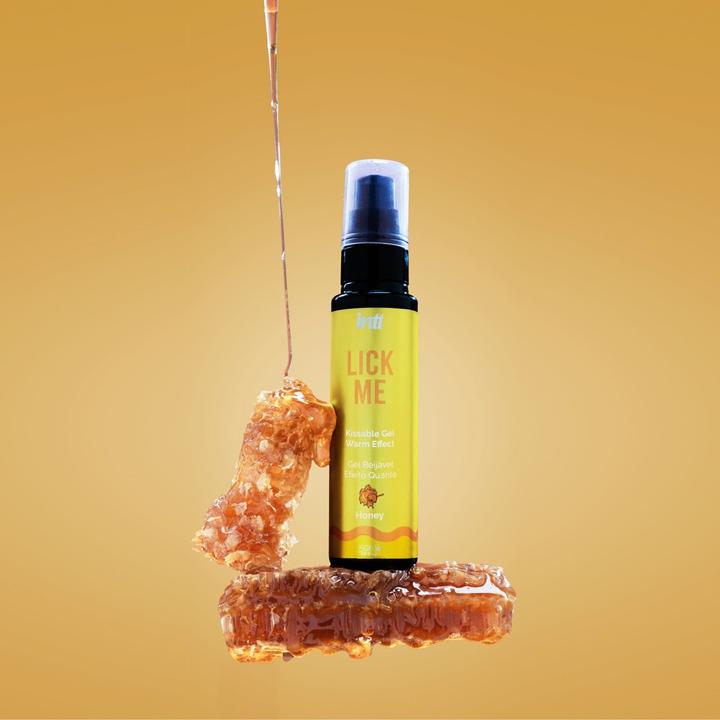 Image du produit Intt Lick Me Honey Gel Comestible Effet De Chaleur (50 ml)