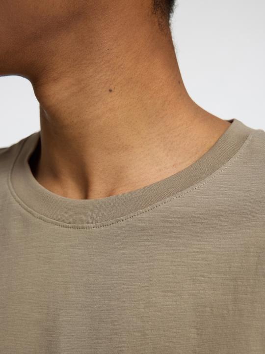 Immagine prodotto Selected Homme Maglietta in cotone con filato a fiamma (L)