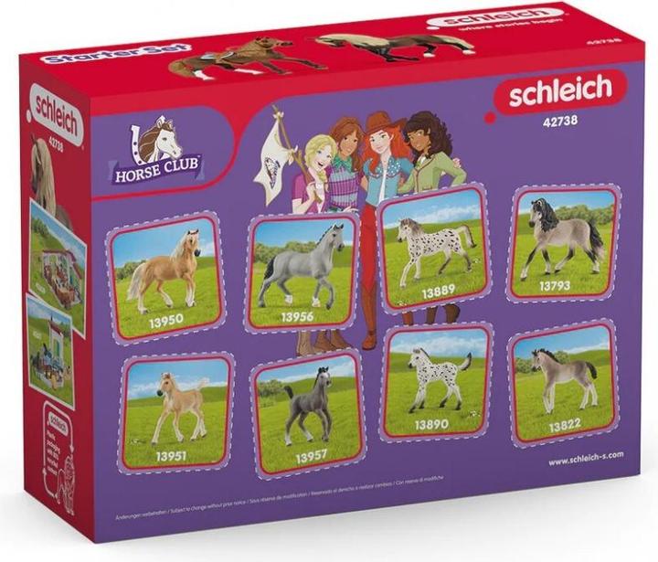 Actual product image Schleich Horse Club "Paso Peruano" Starter Set