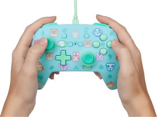 Productafbeelding PowerA Enhanced Wired Controller - Animal Crossing (Switch)