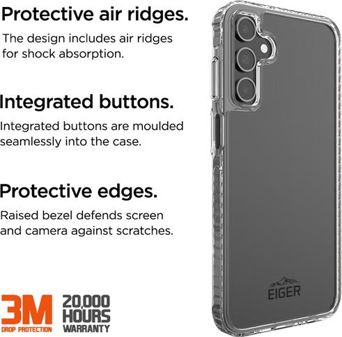 Immagine prodotto Eiger Ice Grip Case (Samsung Galaxy A15 5G, Samsung Galaxy A15)