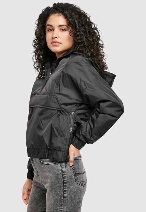 Actual product image Urban Classics Ladies Panel Padded Pull Over Jacket (L)