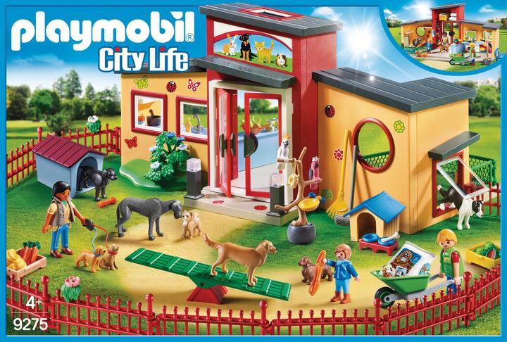 Produktbild Playmobil City Life Tierhotel Pfötchen (9275, Playmobil City Life)