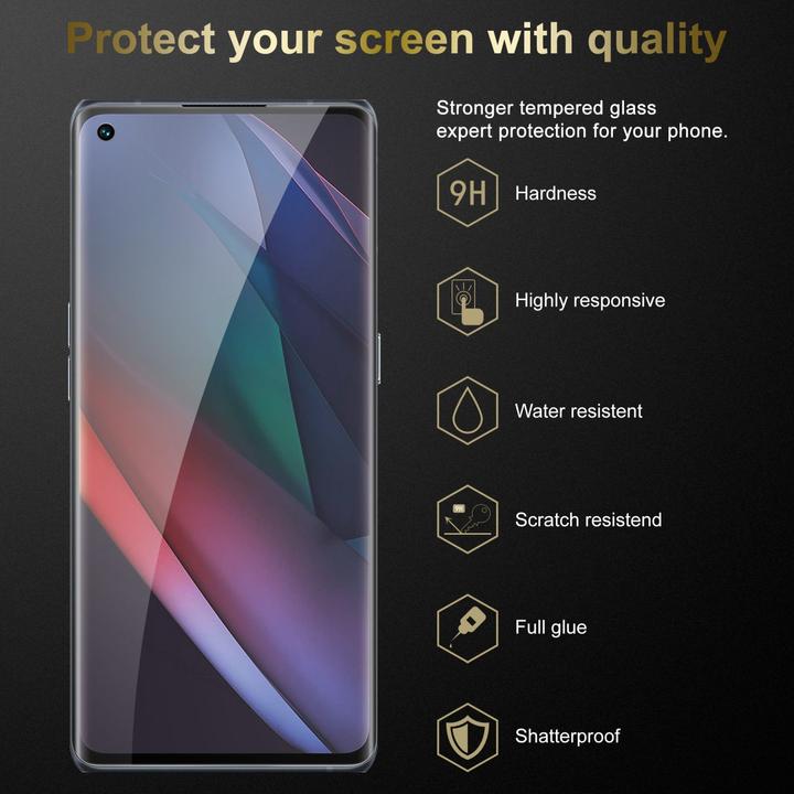 Image du produit Cadorabo Verre de protection trempé (1 pièce(s), Oppo Find X3 Neo)