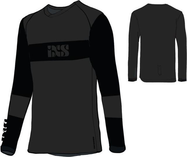 Image du produit iXS Maillot manches longues Trigger EVO Kids - Anthracite-Black (S)