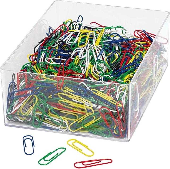Image du produit Wedo Trombones, plastifiés, 27 mm couleurs assorties, en métal (1 x)