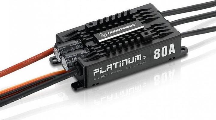 Immagine prodotto Hobbywing Platinum Pro 80A V4 3-6s BEC 7A