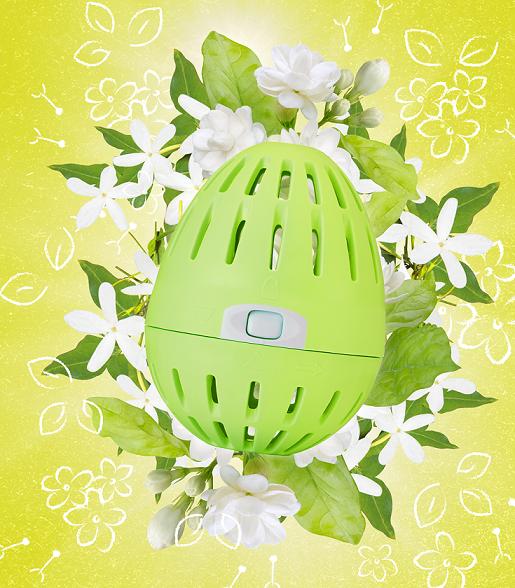 Actual product image Ecoegg Washer Jasmine (70 Washing cycles, Laundry beads)