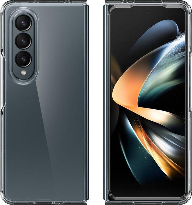 Image du produit Spigen Crystal Hybrid mobile phone case (7.6") Cover Transparent (Samsung Galaxy Z Fold4)