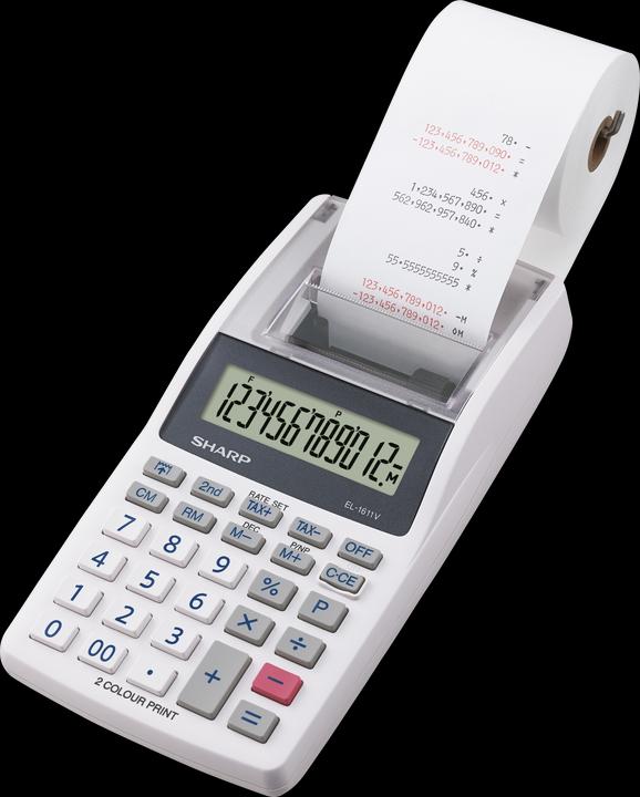 Produktbild Sharp EL-1611V (Netzbetrieb, Batterien)