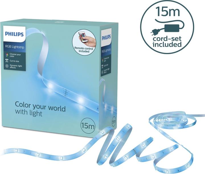 Actual product image Philips Lightstrip (Multicoloured, 1500 cm, Indoor)