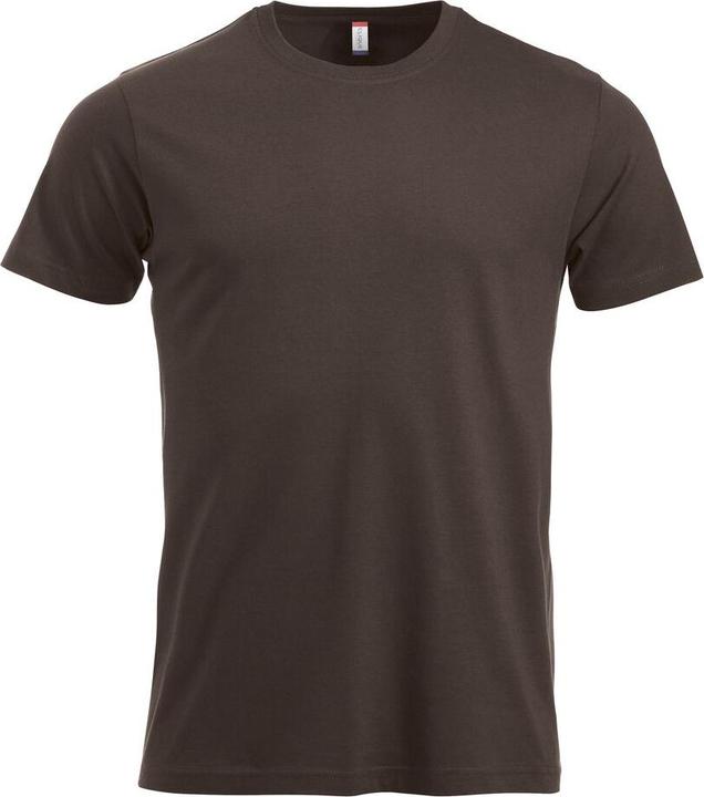 Actual product image Clique T-shirt Classic-T 029360, cotton, dark mocha, size L (L)