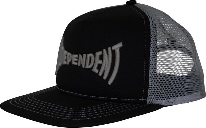 Actual product image Independent Span Mesh Structured Trucker Cap