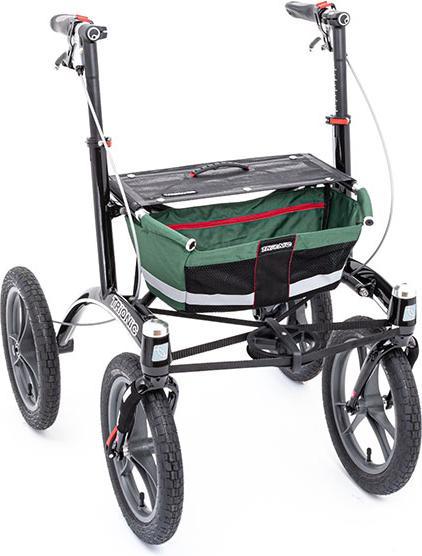 Actual product image Trionic Rollator Walker black, grey