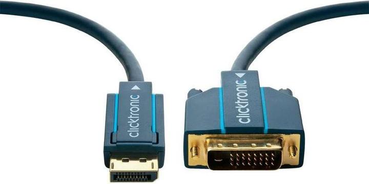 Actual product image clicktronic DisplayPort — DVI (2 m, DisplayPort, DVI)