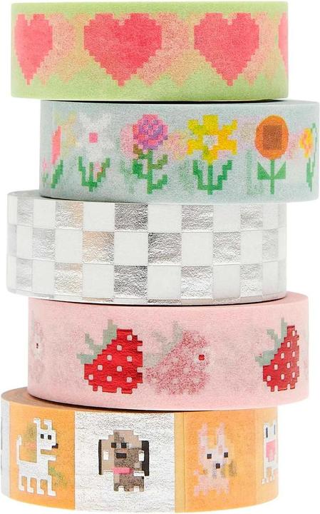 Actual product image Rico Design Tape Set Futschikato, Pixel FSC.300804