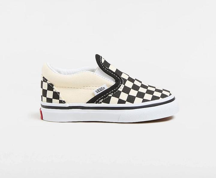 Actual product image Vans TD Classic Slip-On Blk&WhtChckerboard/Wht (23.5)