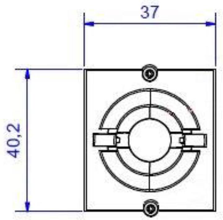 Produktbild Bachmann Custom Modul, 1x Duchführung
