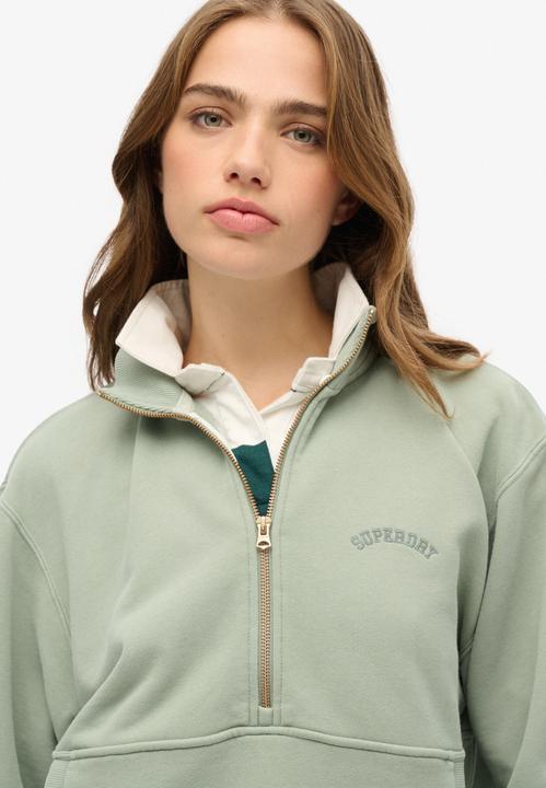 Image du produit Superdry Sweat oversize à col zippé et logo Essential (14)