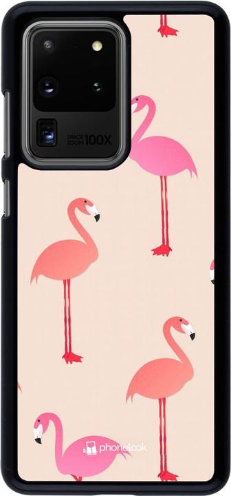 Actual product image PhoneLook Cover Pink Flamingos Pattern (Samsung Galaxy S20 Ultra)