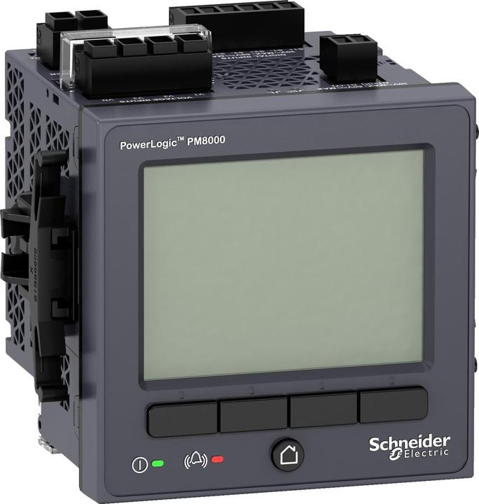 Actual product image Schneider Electric SE METSEPM8210 PM8000 power analyser for front installation with integrated display