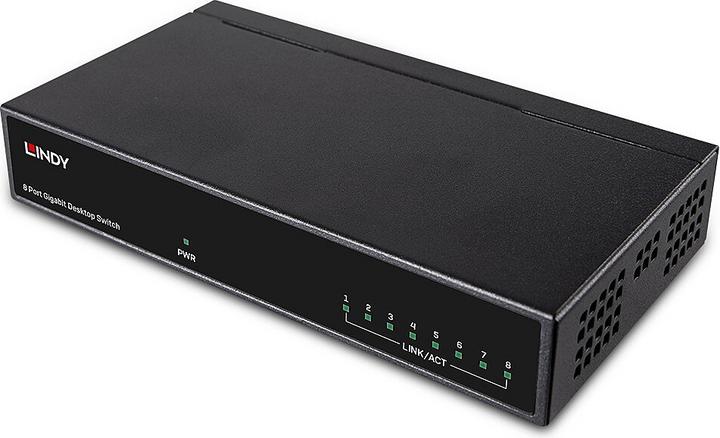Lindy 8 Port GIGABIT Switch (8 Ports)