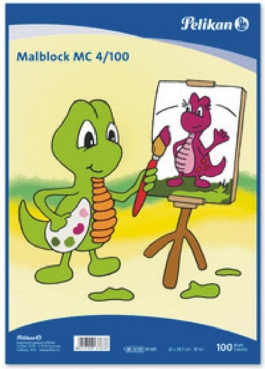 Produktbild Pelikan Malblöcke (A4, Blanko, Kein Einband)