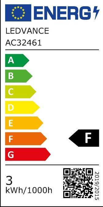 Energie-Label Osram Led Retrofit Classic Bw (E14, 25 W, 250 lm, 1 x, F)